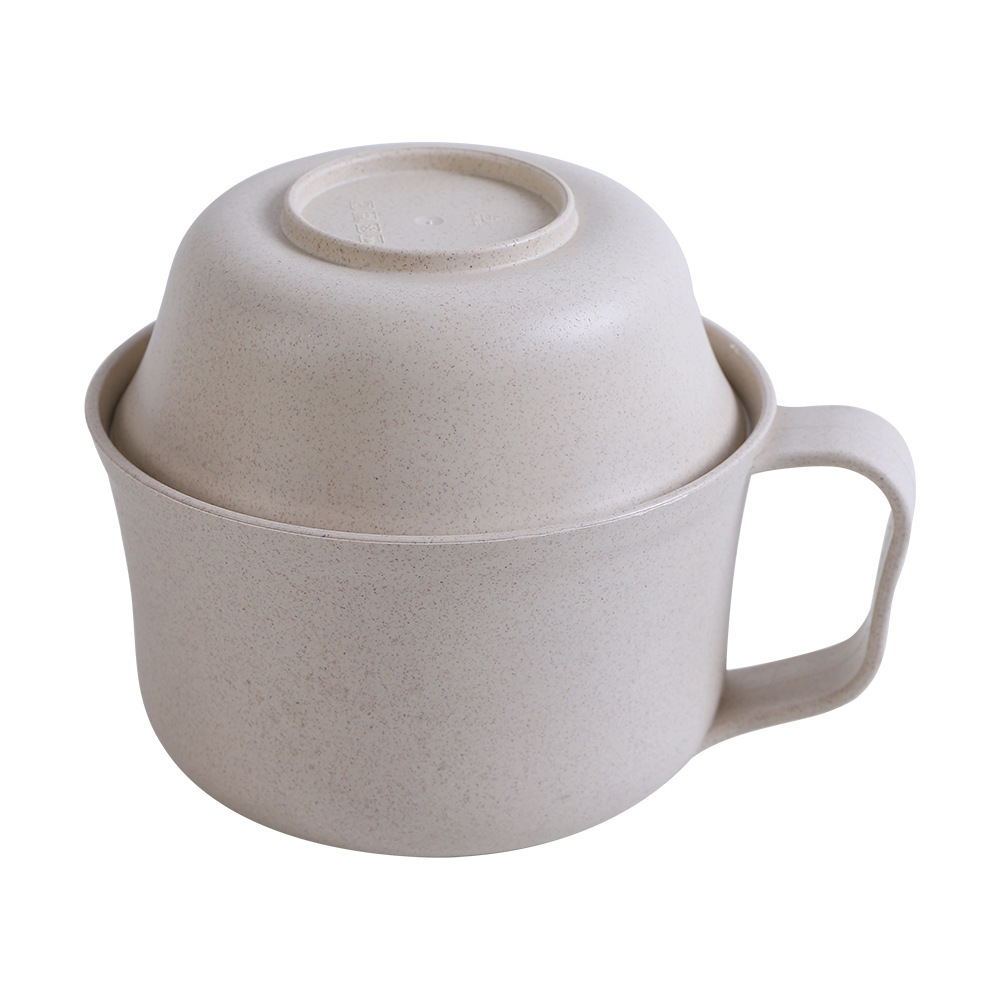 茶碗 取っ手付き蓋つき茶碗セット 軽量素材仕様