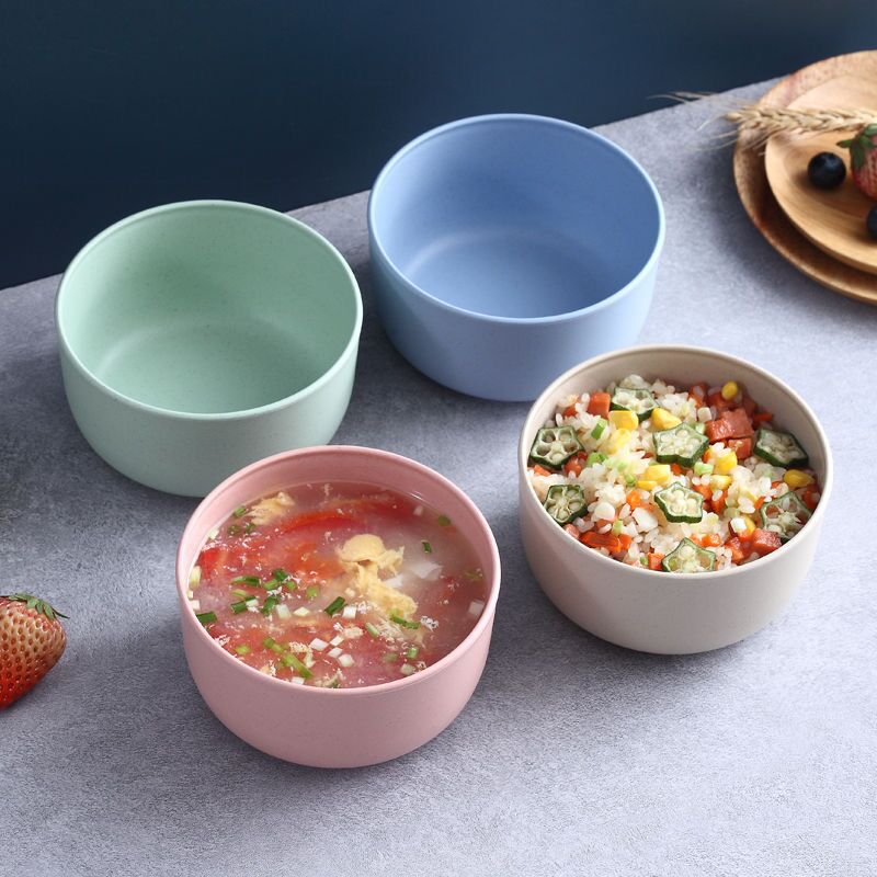 茶碗 やさしい風合いの軽量小麦わら製茶碗