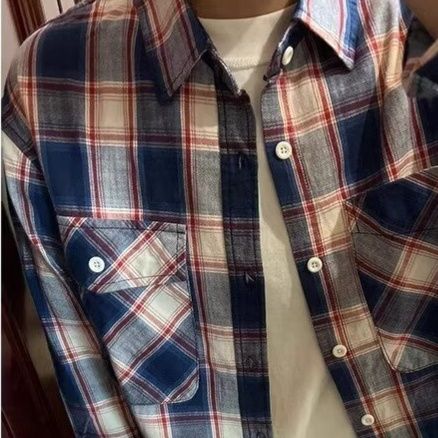 チェックシャツ クラシック格子柄シャツ
