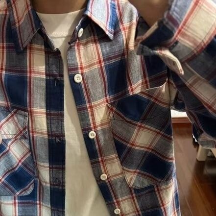 チェックシャツ クラシック格子柄シャツ