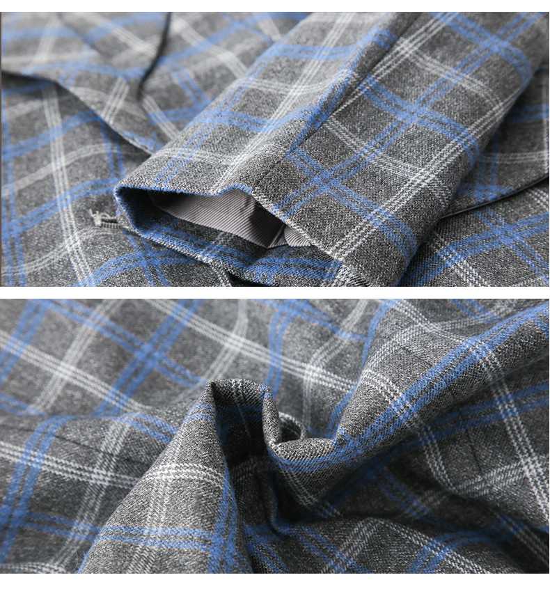 チェック服 チェック柄ショート丈テーラードジャケット