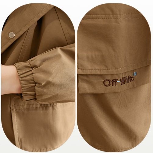 チェック 服 チェック柄リバーシブルフード付きジップアップアウター