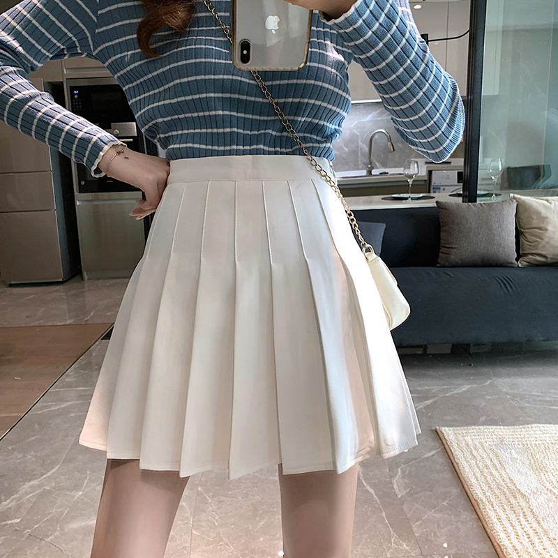 チェック服 チェック柄プリーツミニスカート
