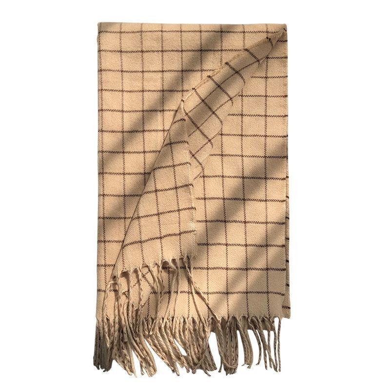 チェック 服 秋冬新作 大判マフラー チェック柄 襟巻き 防寒 厚手