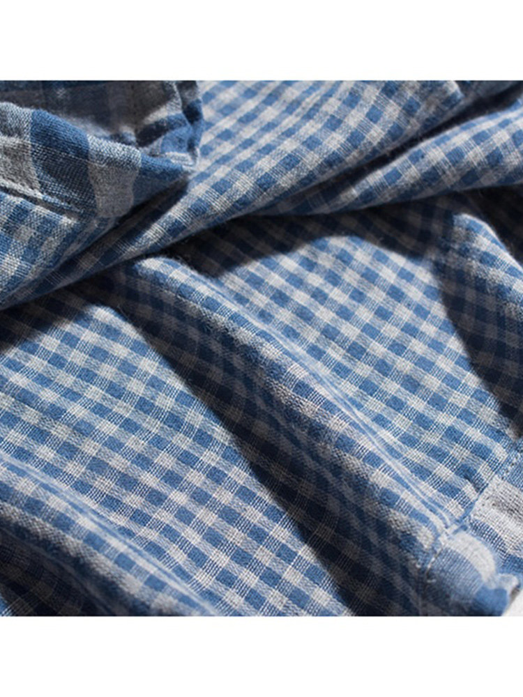 チェック 服 ギンガムチェック柄リボンベルト付きゆったりワンピース