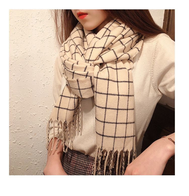 チェック 服 秋冬新作 大判マフラー チェック柄 襟巻き 防寒 厚手