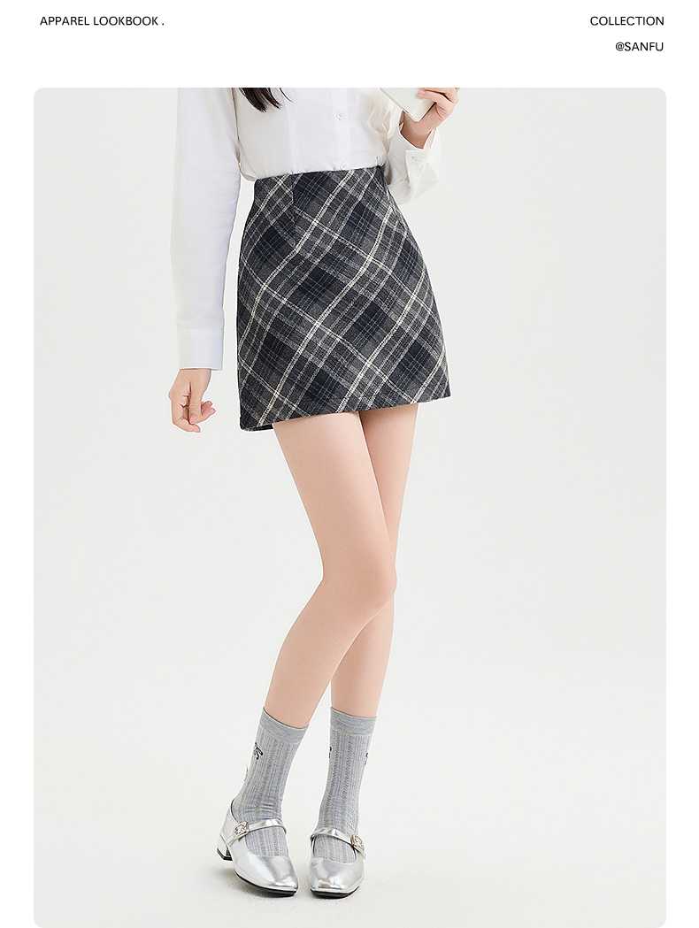 チェックスカート クラシカルチェックミニスカート