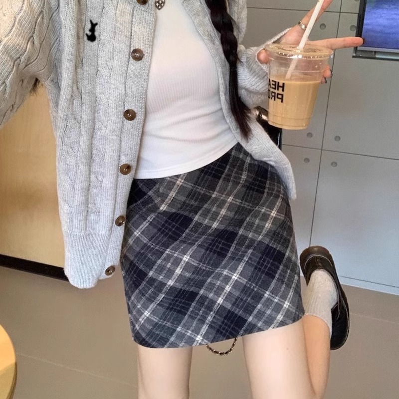 チェックスカート クラシカルチェックミニスカート