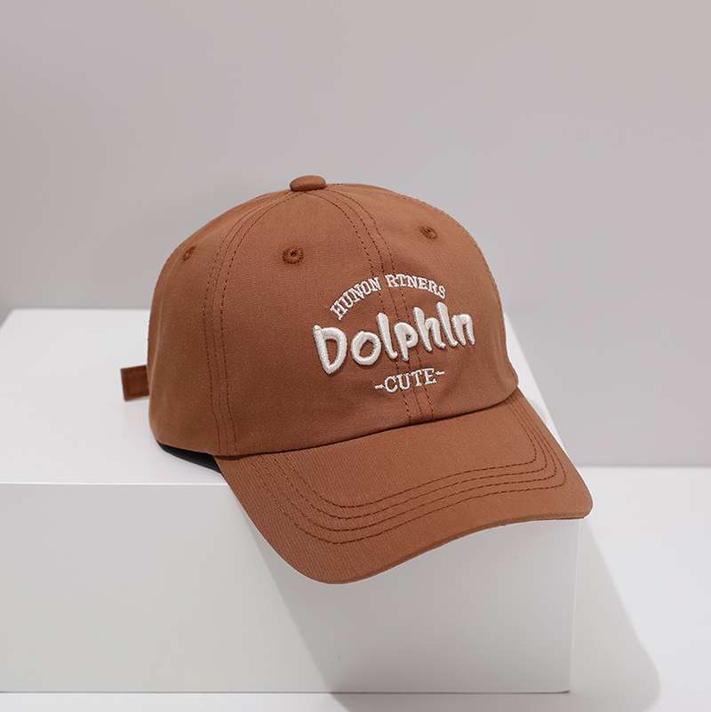 キッズ帽子 Dolphinのロゴ入りキッズキャップ