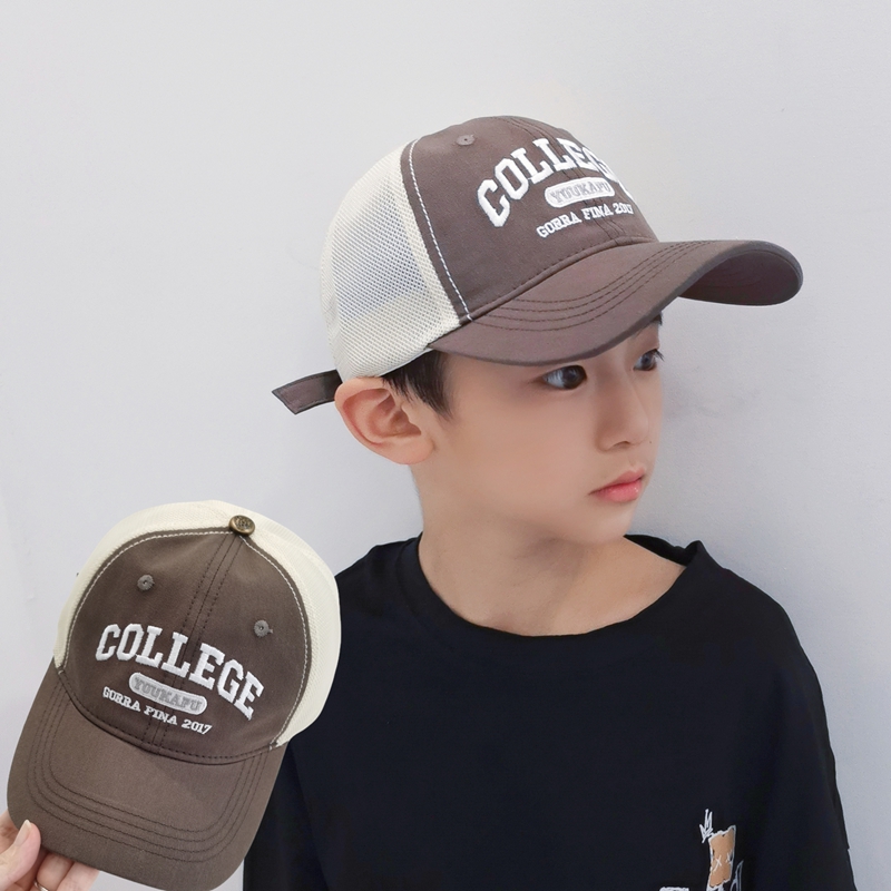 キッズ帽子 『COLLEGE』メッシュキッズキャップ