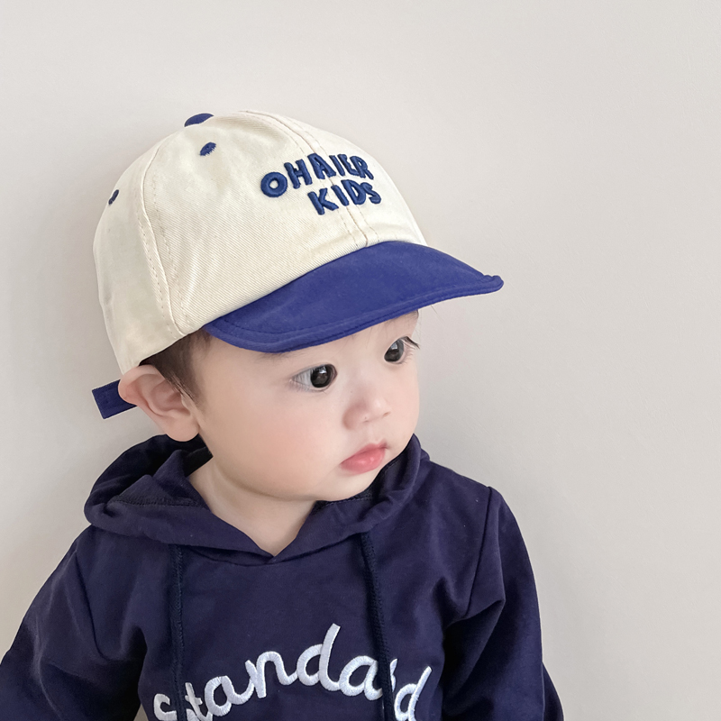 キッズ帽子 かわいい文字入りベビーキャップ