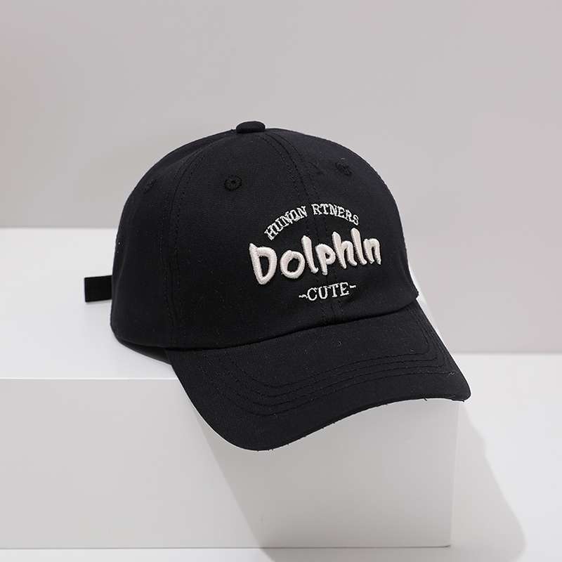 キッズ帽子 Dolphinのロゴ入りキッズキャップ