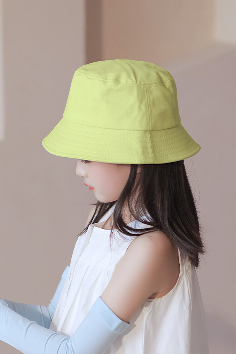 キッズ帽子 シンプル バケットハット