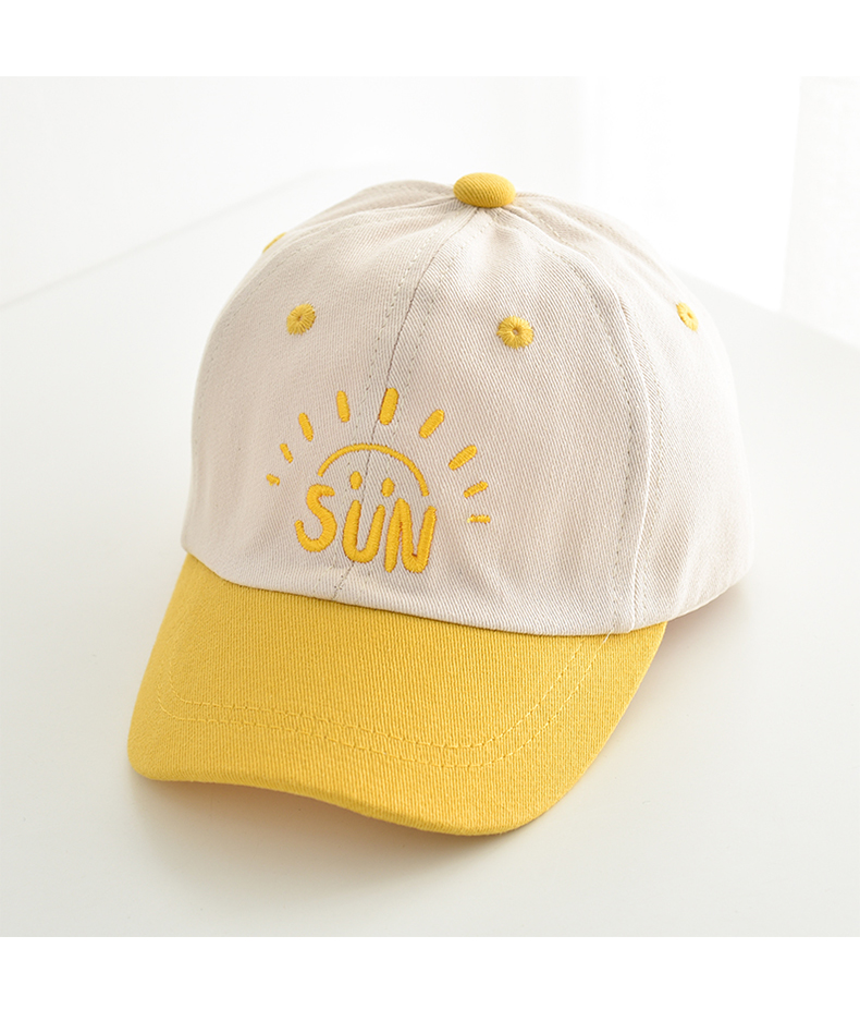 キッズ帽子 SMILE SUNキャップ