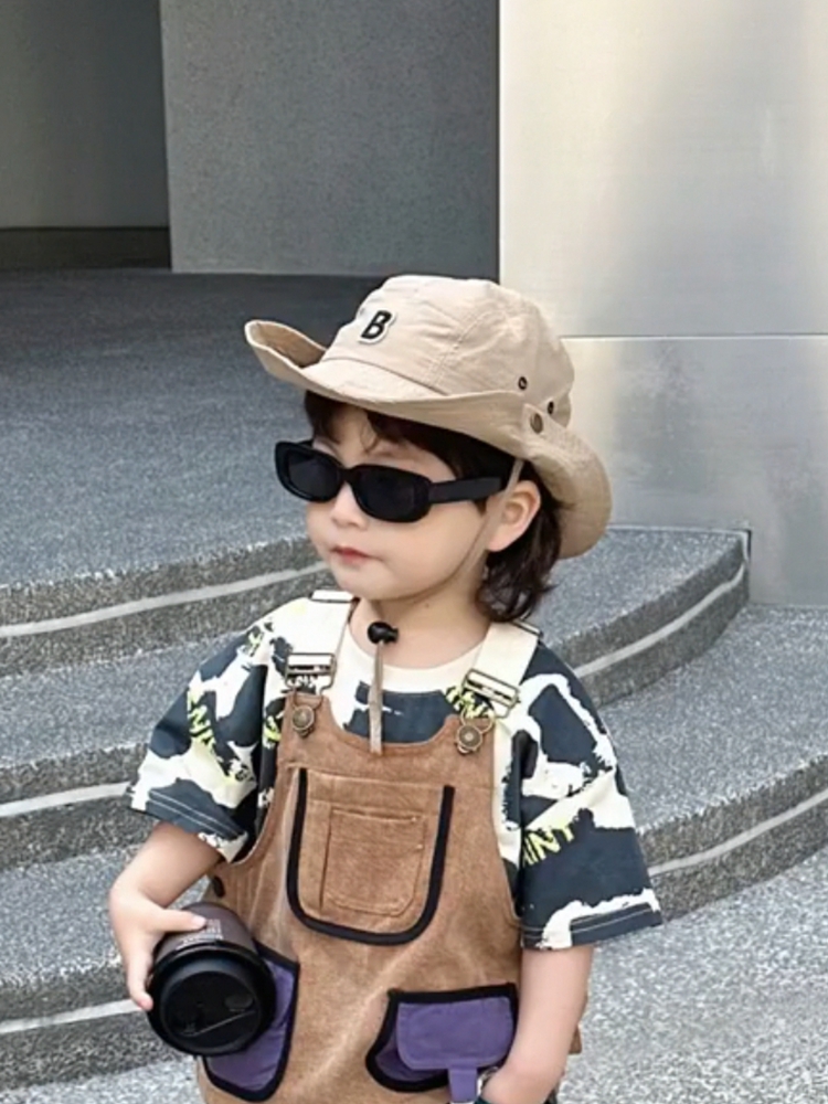 キッズ帽子 アウトドア冒険家バケットハット