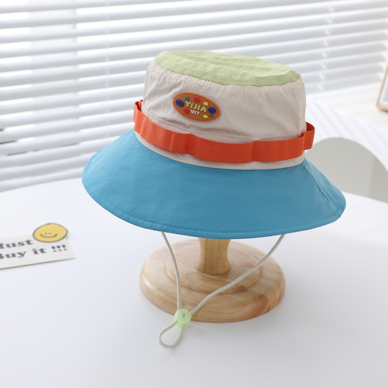 キッズ帽子 カラフルバケットハット