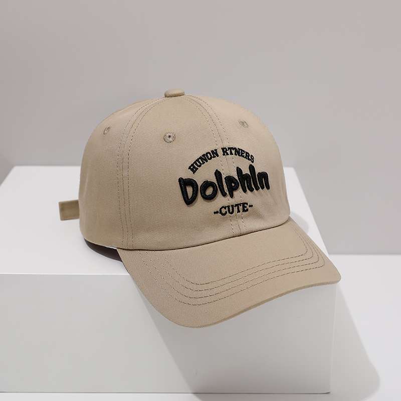 キッズ帽子 Dolphinのロゴ入りキッズキャップ