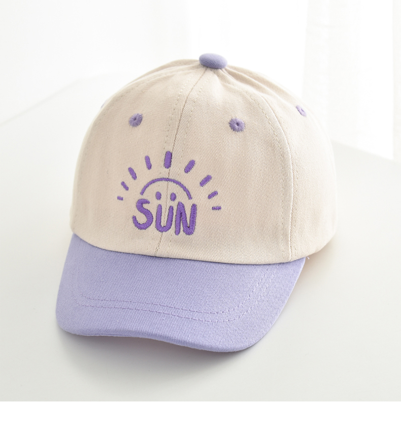 キッズ帽子 SMILE SUNキャップ