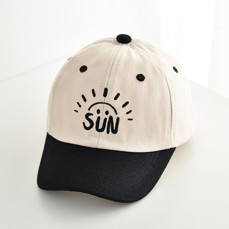 キッズ帽子 SMILE SUNキャップ