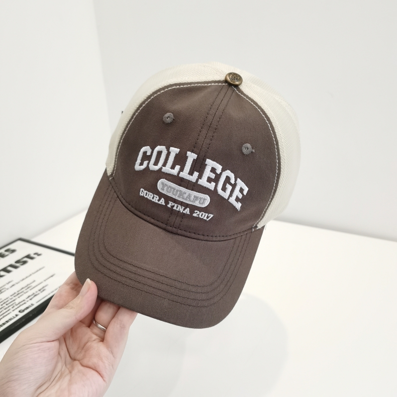 キッズ帽子 『COLLEGE』メッシュキッズキャップ
