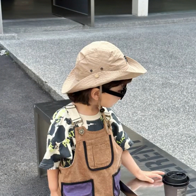 キッズ帽子 アウトドア冒険家バケットハット