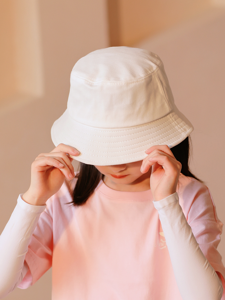 キッズ帽子 シンプル バケットハット