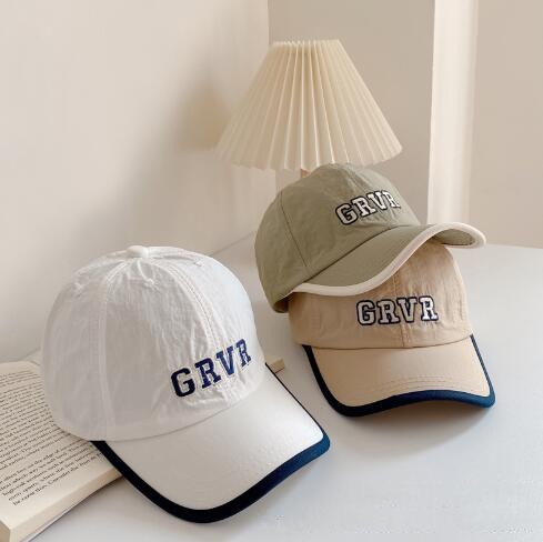 キッズ帽子 『GRVR』キッズキャップ 5色展開 ユニセックス