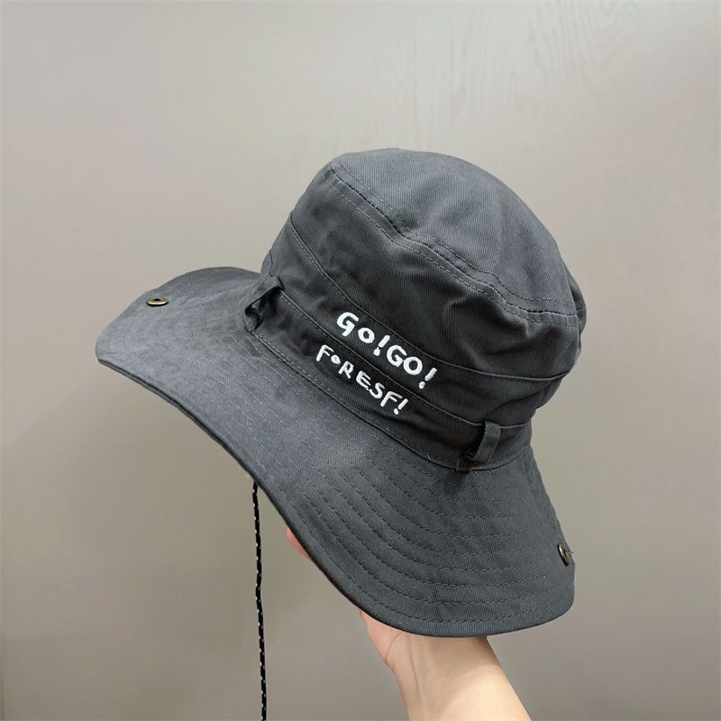 キッズ帽子 冒険家風メッセージバケットハット