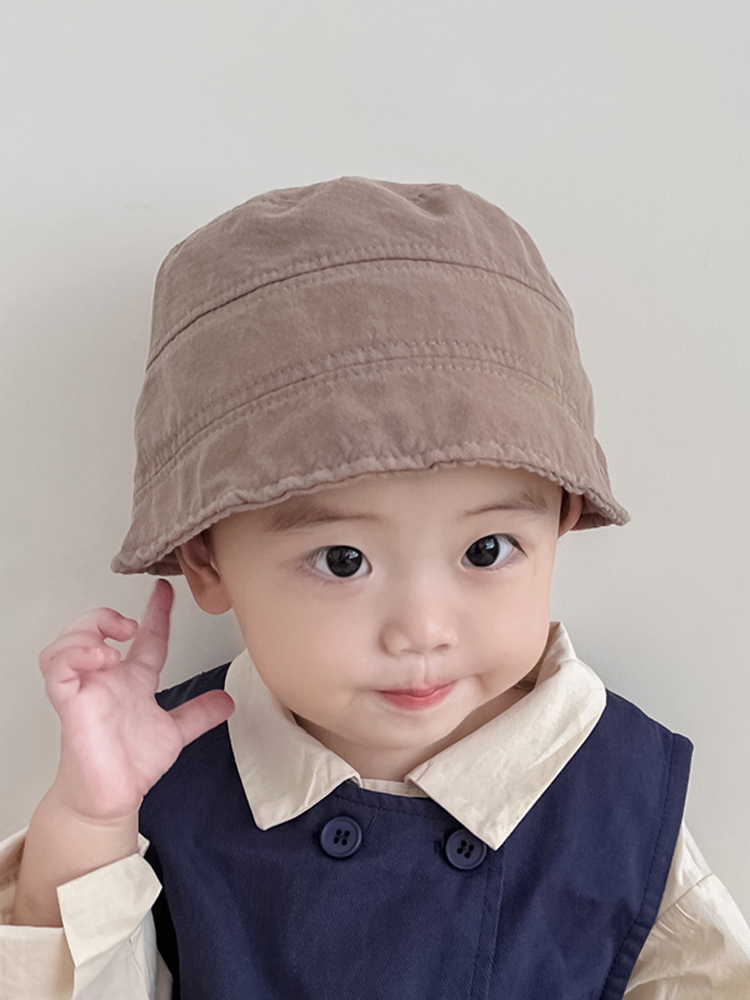 キッズ帽子 なごみ風ステッチバケットハット