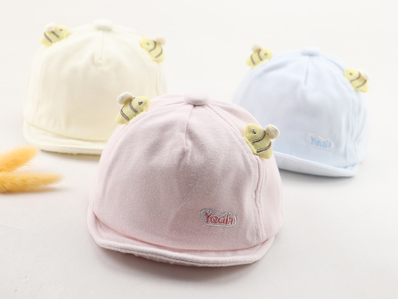 キッズ帽子 ふわふわ小耳付き 赤ちゃん用キャップ