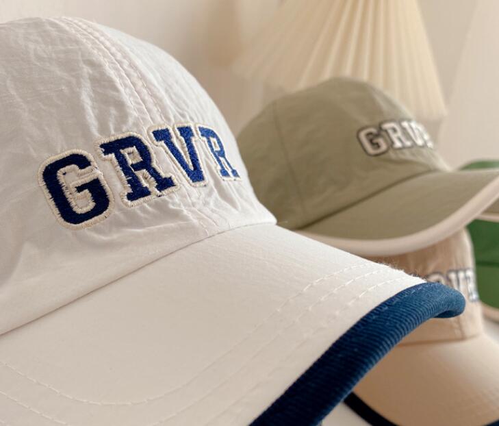 キッズ帽子 『GRVR』キッズキャップ 5色展開 ユニセックス