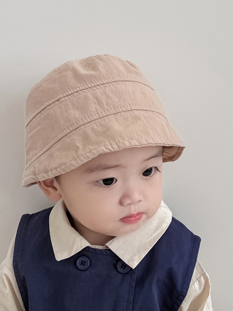キッズ帽子 なごみ風ステッチバケットハット