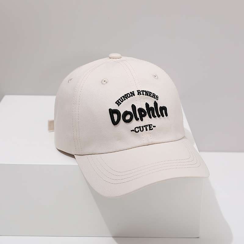 キッズ帽子 Dolphinのロゴ入りキッズキャップ