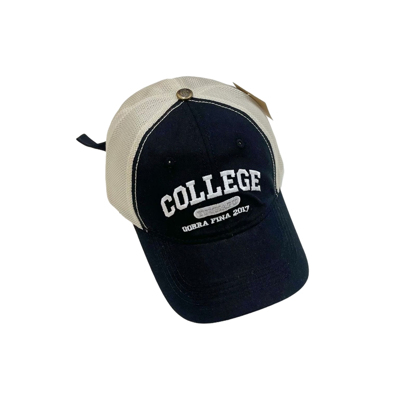 キッズ帽子 『COLLEGE』メッシュキッズキャップ