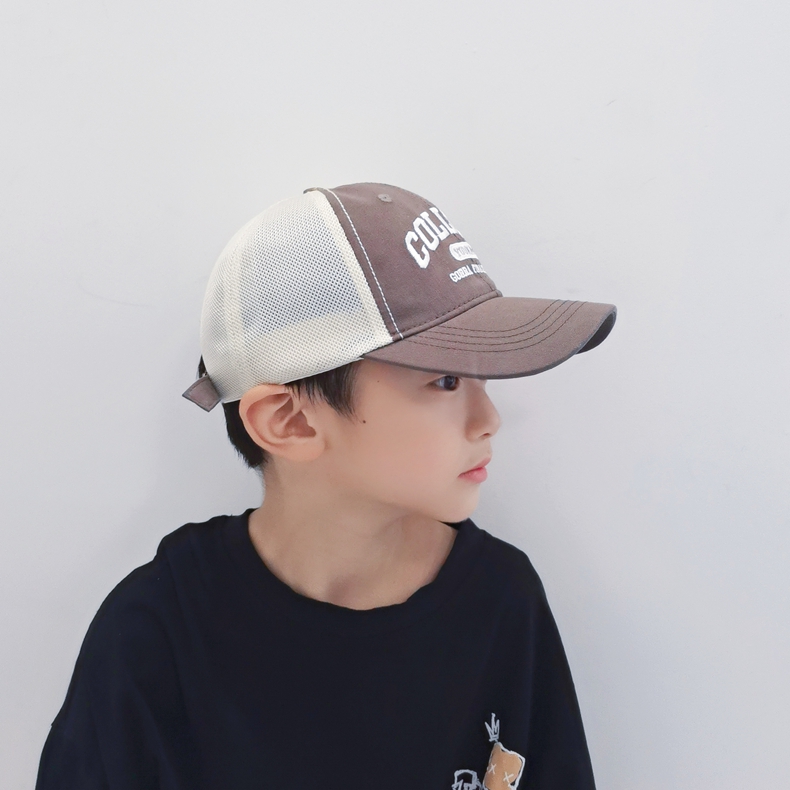 キッズ帽子 『COLLEGE』メッシュキッズキャップ