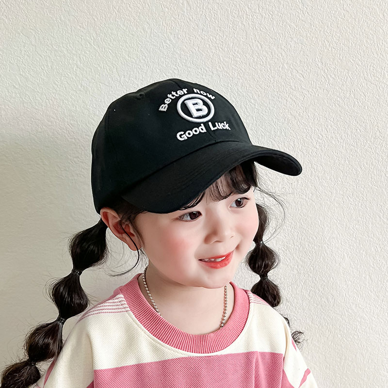 キッズ帽子 かわいい文字入り子供用スポーツキャップ