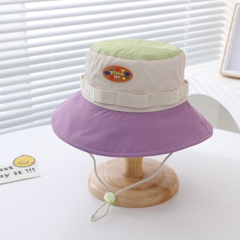 キッズ帽子 カラフルバケットハット