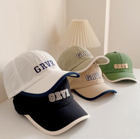 キッズ帽子 『GRVR』キッズキャップ 5色展開 ユニセックス