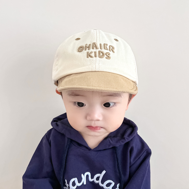 キッズ帽子 かわいい文字入りベビーキャップ