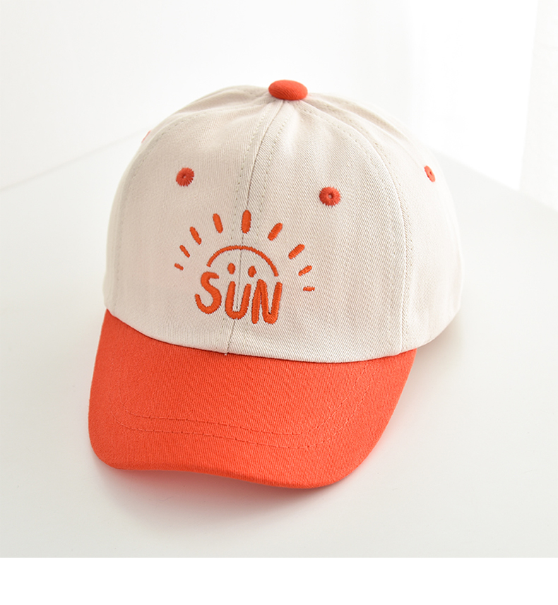 キッズ帽子 SMILE SUNキャップ