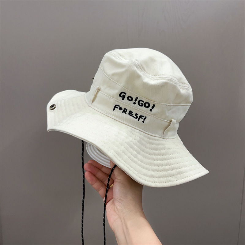 キッズ帽子 冒険家風メッセージバケットハット
