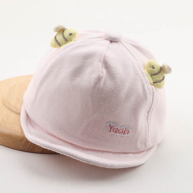 キッズ帽子 ふわふわ小耳付き 赤ちゃん用キャップ