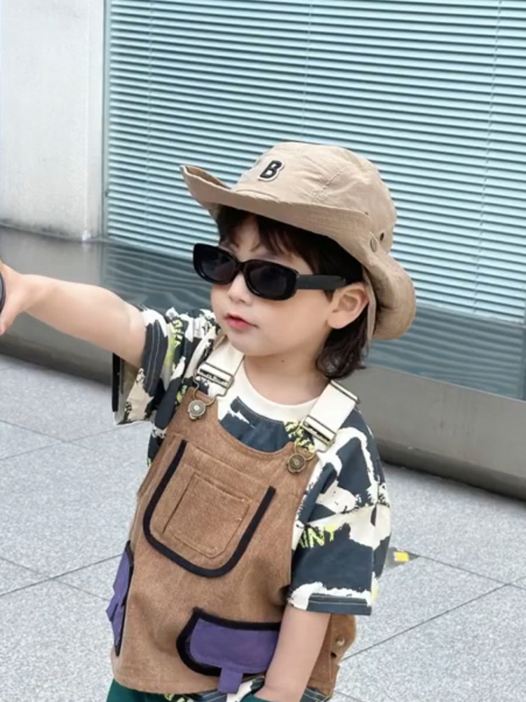 キッズ帽子 アウトドア冒険家バケットハット