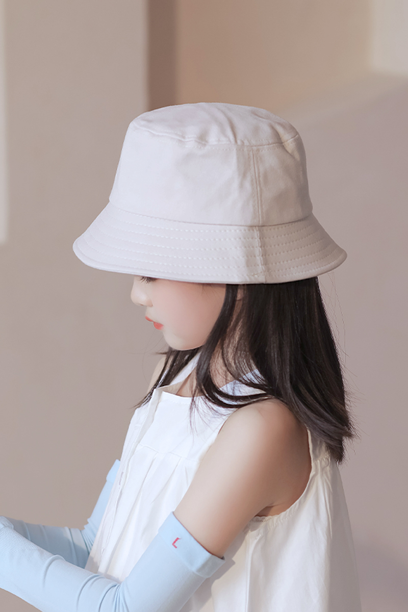 キッズ帽子 シンプル バケットハット