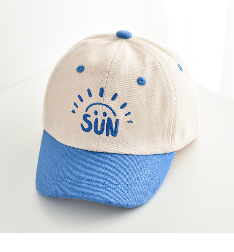 キッズ帽子 SMILE SUNキャップ