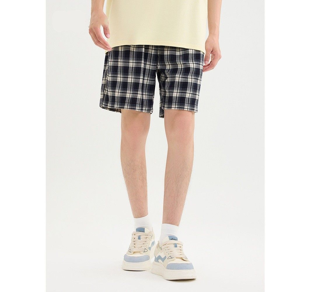 チェックパンツ 格子柄さわやかショートパンツ