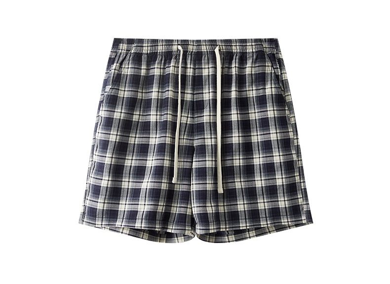 チェックパンツ 格子柄さわやかショートパンツ
