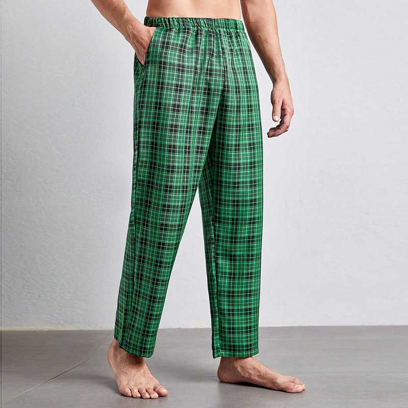 チェックパンツゆったりリラックス チェックパンツ