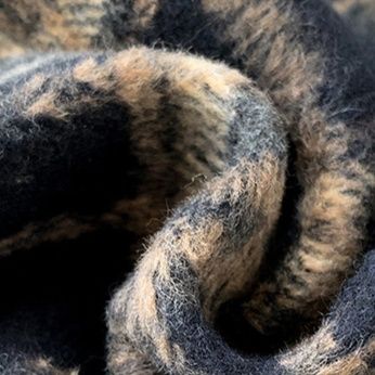 チェックパンツ 裏起毛タータン格子柄ワイドパンツ