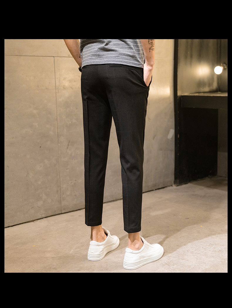 チェックパンツ スタイリッシュ チェック スキニー パンツ